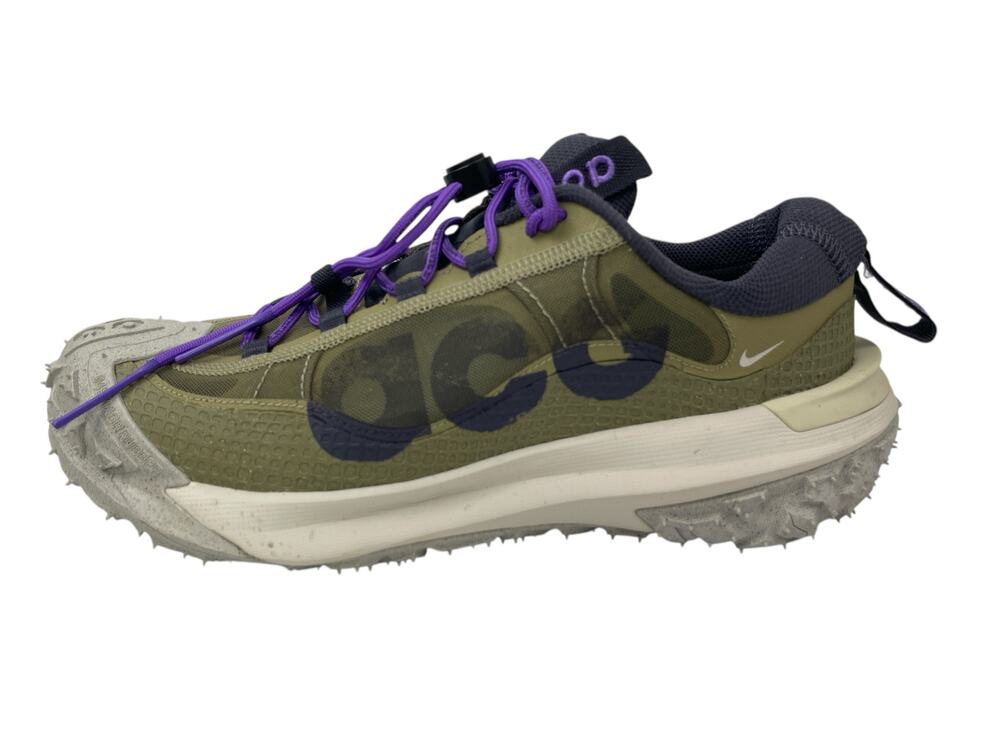 NWOT Nike ACG Mountain Fly 2 Khaki Low Top Lace Up Athletic Sneakers Shoes Sz 7